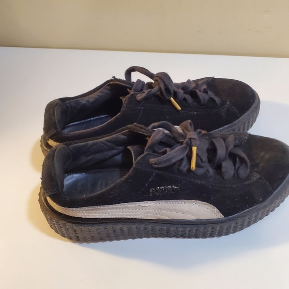 Puma Fenty by Rhianna black creepers womens sneakers size 8 - Picture 12 of 12